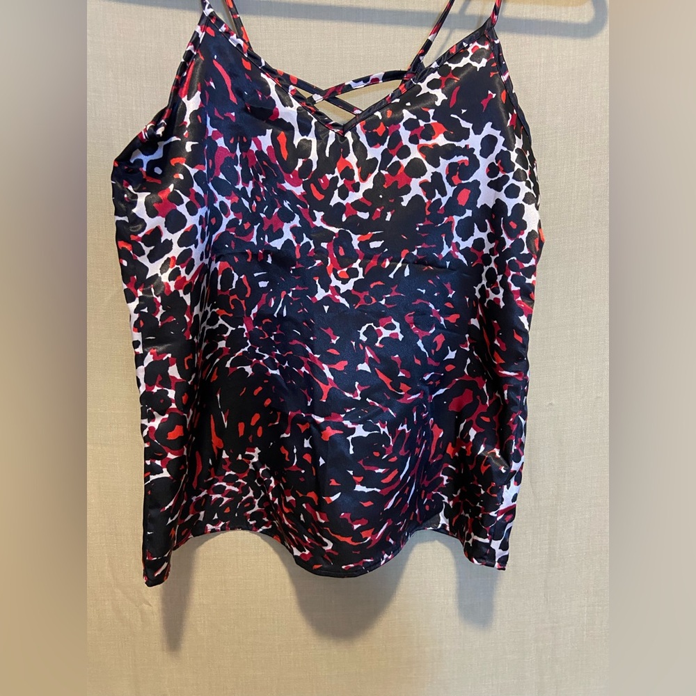 H&M Leopard Print Cami Top – Women’s US 4
